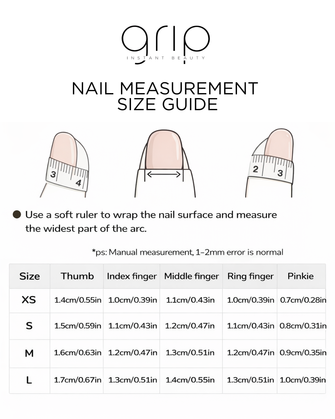 Butter - Short Almond French Nail with Design