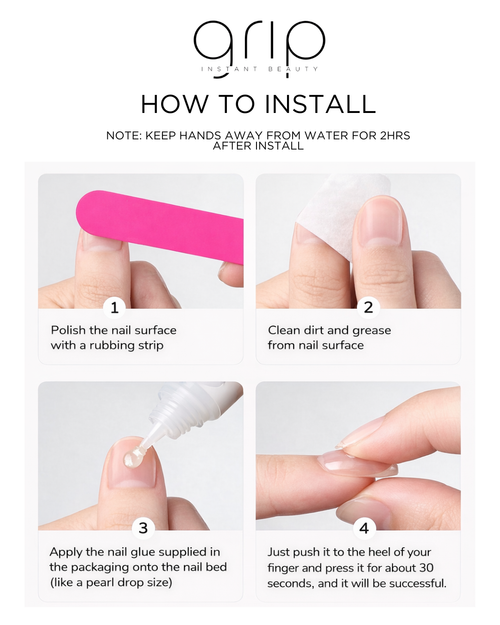 Classic - Short Almond French Design